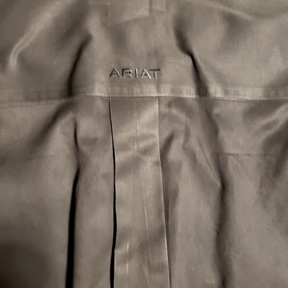 Ariat Gray Long Sleeve Dress Shirt